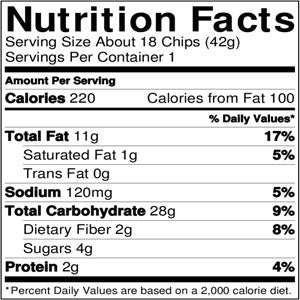 Food Should Taste Good Sweet Potato Tortilla Chip