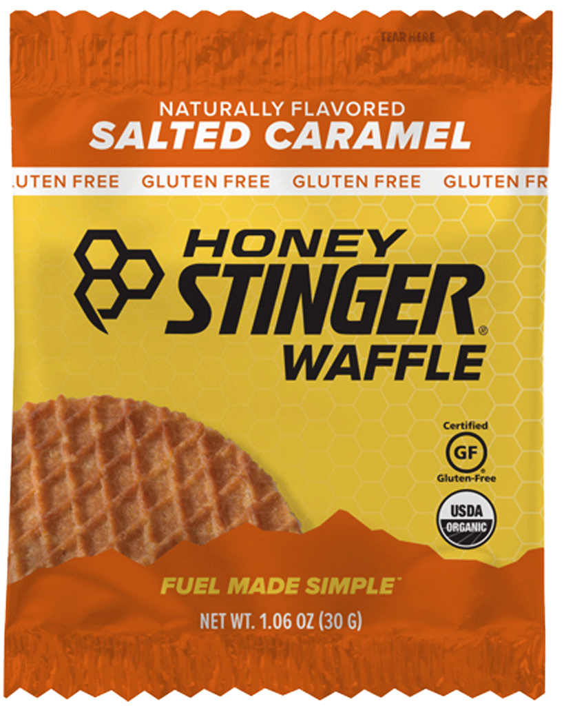Honey Stinger Organic Gluten Free Salted Caramel Waffle
