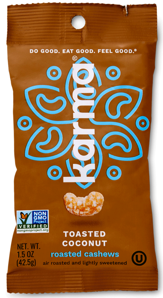 Karma Toasted Coconut Roasted Cashews