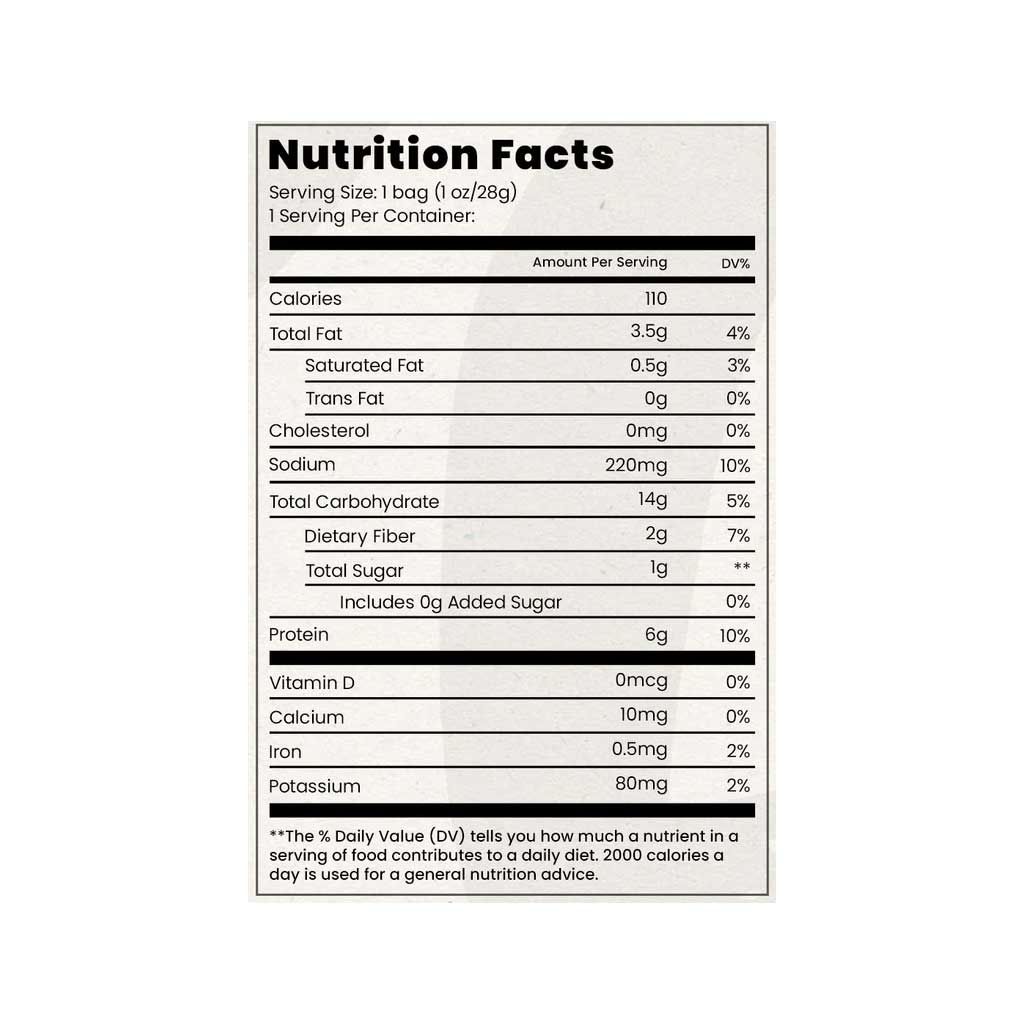 Kibo Chickpea Chips Himalayan Salt