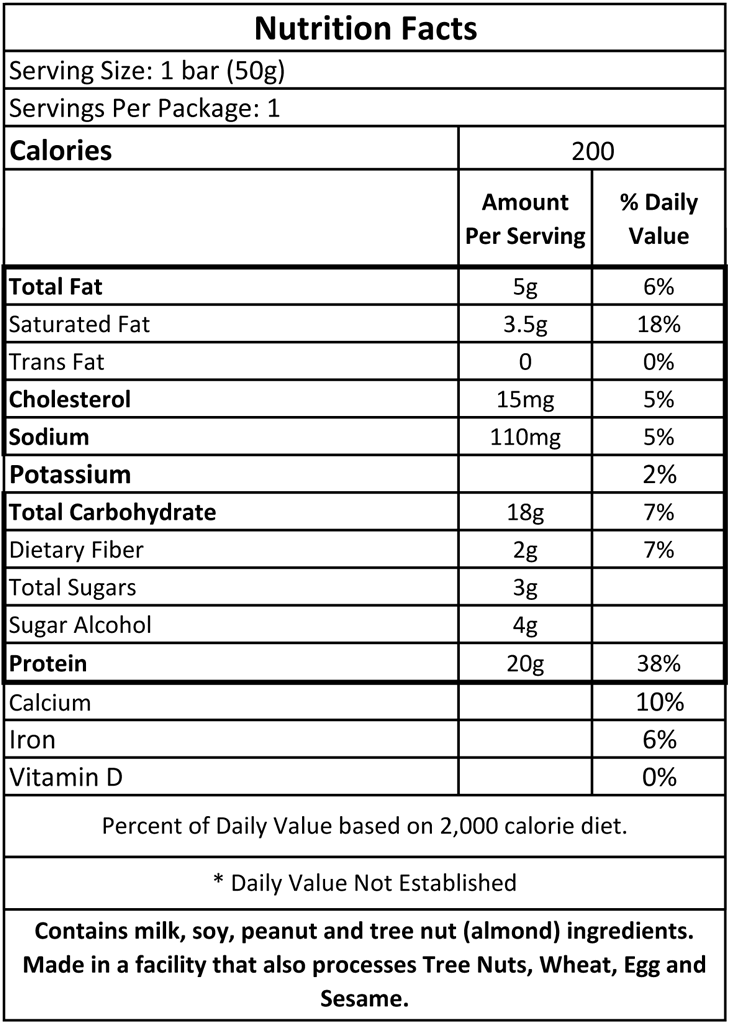 Pure Protein Bar Chewy Chocolate Chip