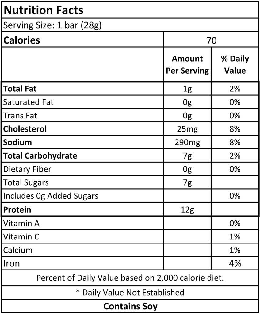 Think Jerky Sesame Teriyaki Beef Jerky