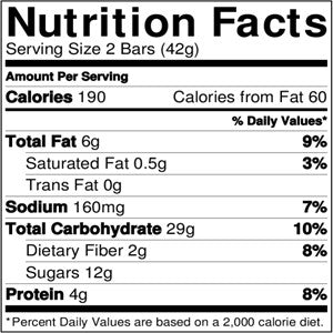 Nature Valley Oats N Honey Crunchy Granola Bar