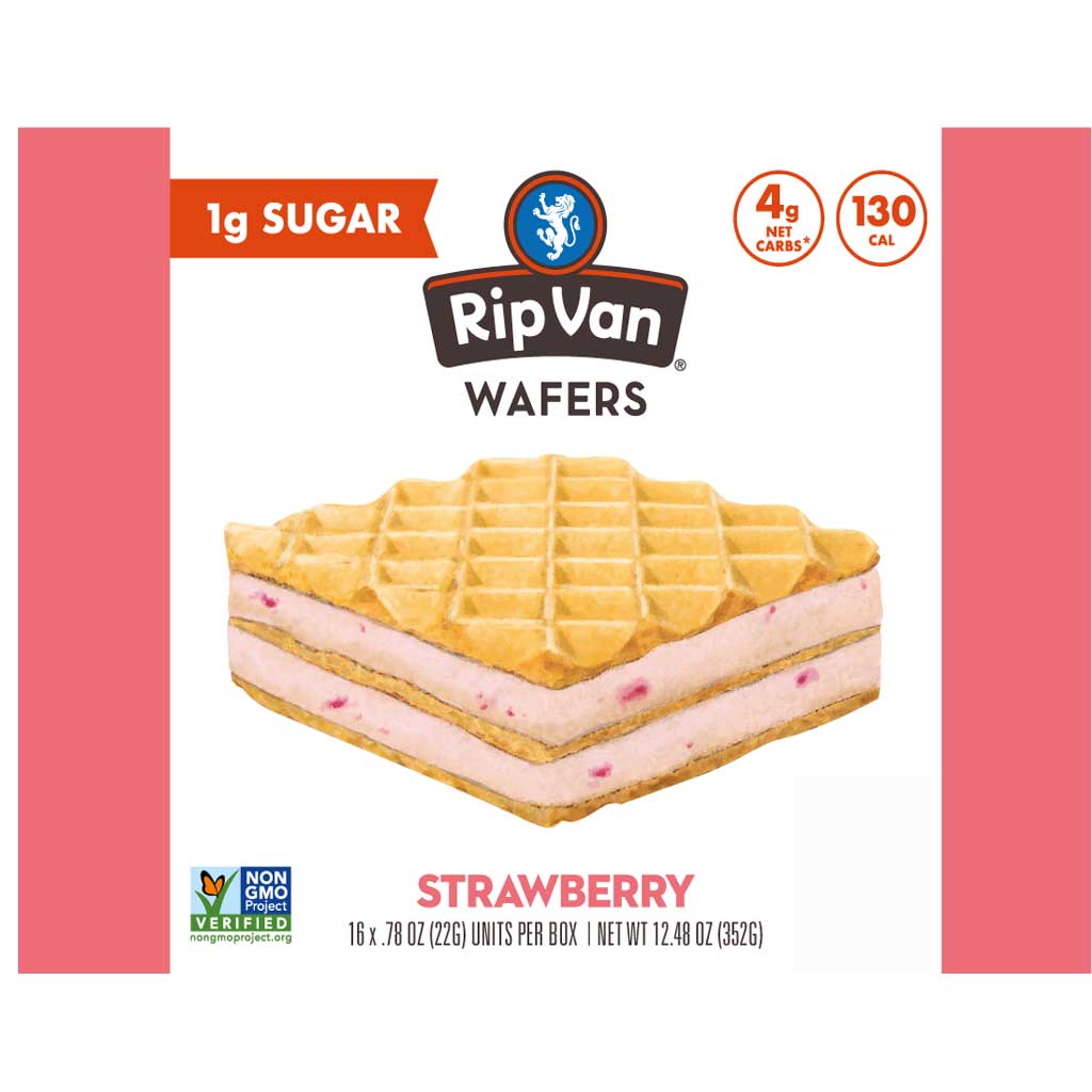 Rip Van Wafers Strawberry