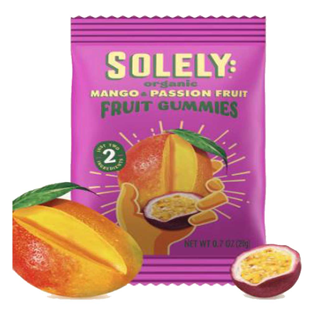 Solely Whole Fruit Gummies Mango & Passion
