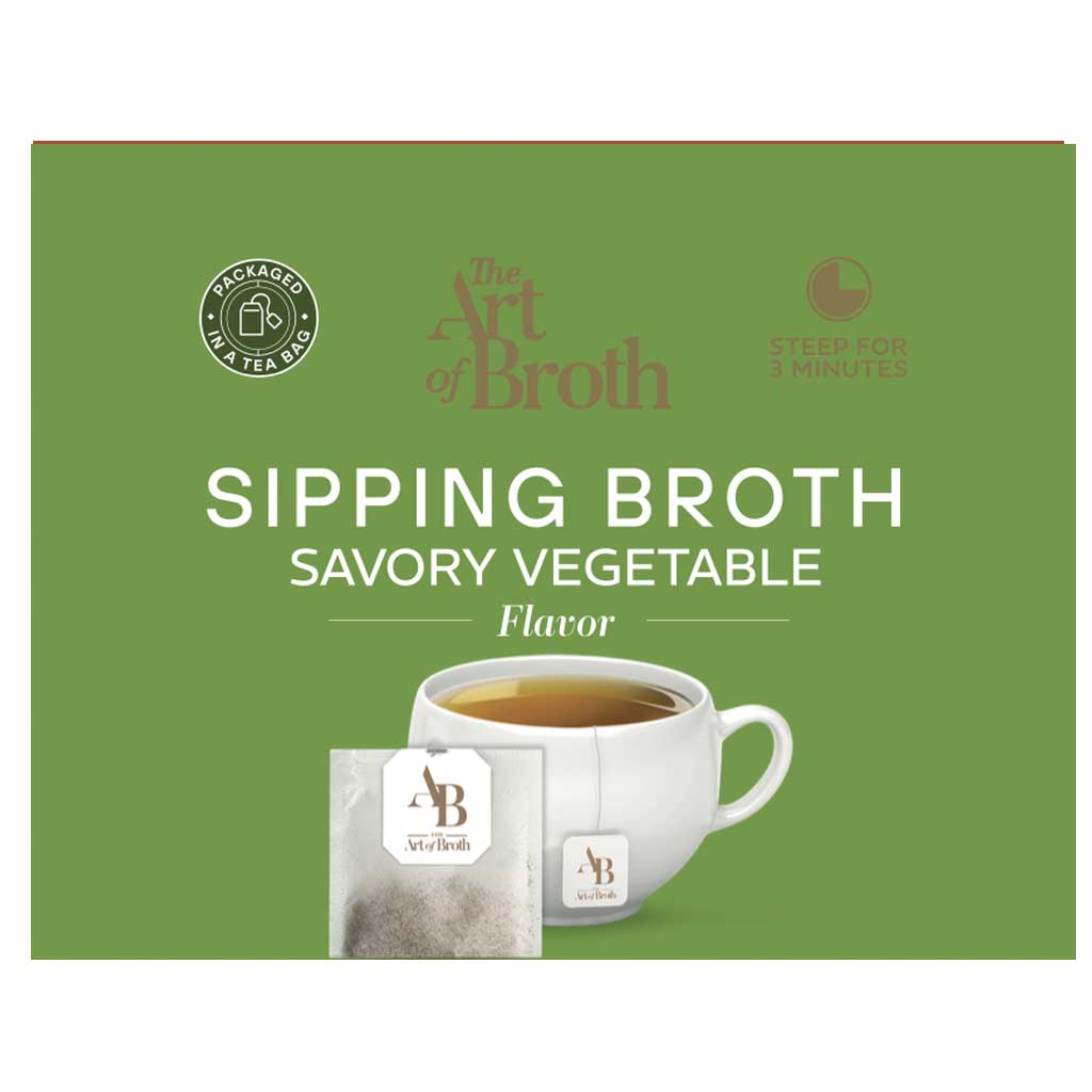 The Art of Broth Savory Vegetable Sipping Broth
