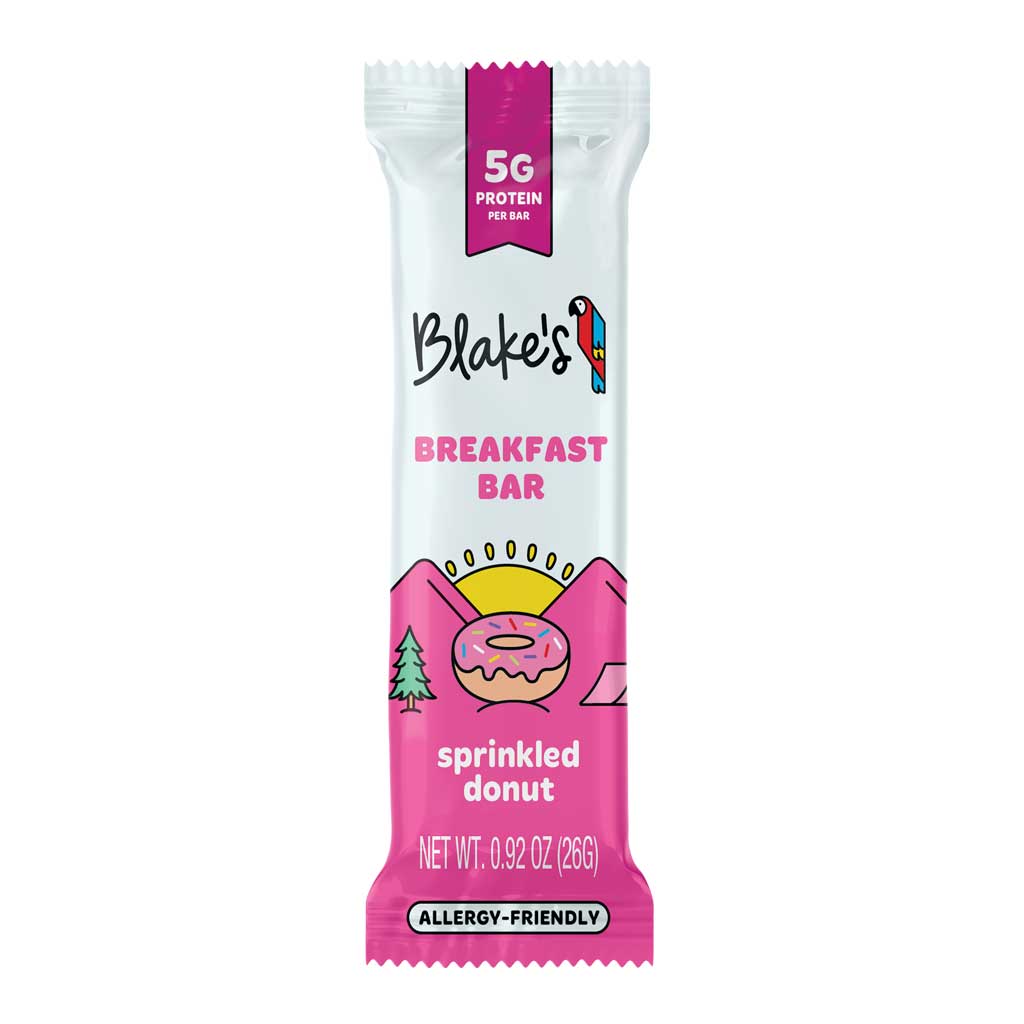 Blake's Breakfast Bars Sprinkled Donut