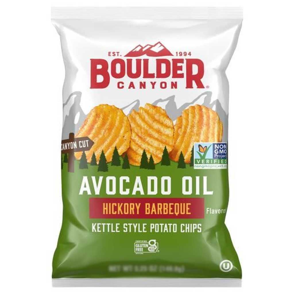 Boulder Canyon Hickory Barbeque Avocado Oil Kettle Chips