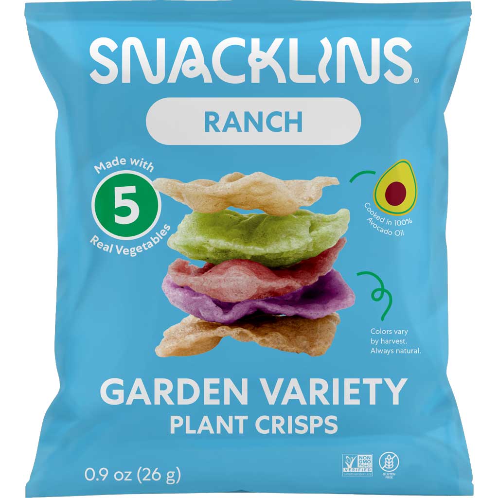 Snacklins Ranch Garden Variety Plant Crisps