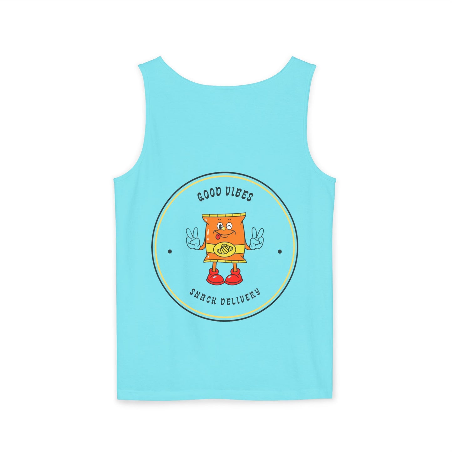 Good Vibes Unisex Tank Top - Fun Summer Apparel