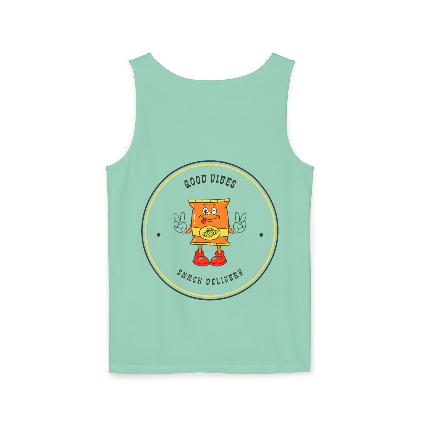 Good Vibes Unisex Tank Top - Fun Summer Apparel