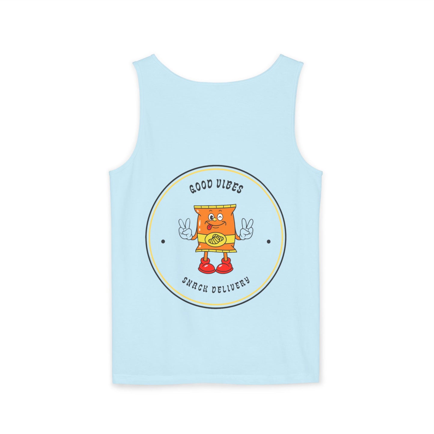 Good Vibes Unisex Tank Top - Fun Summer Apparel