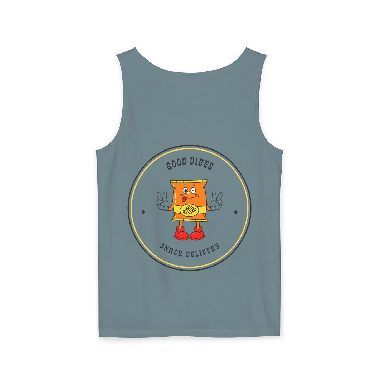 Good Vibes Unisex Tank Top - Fun Summer Apparel