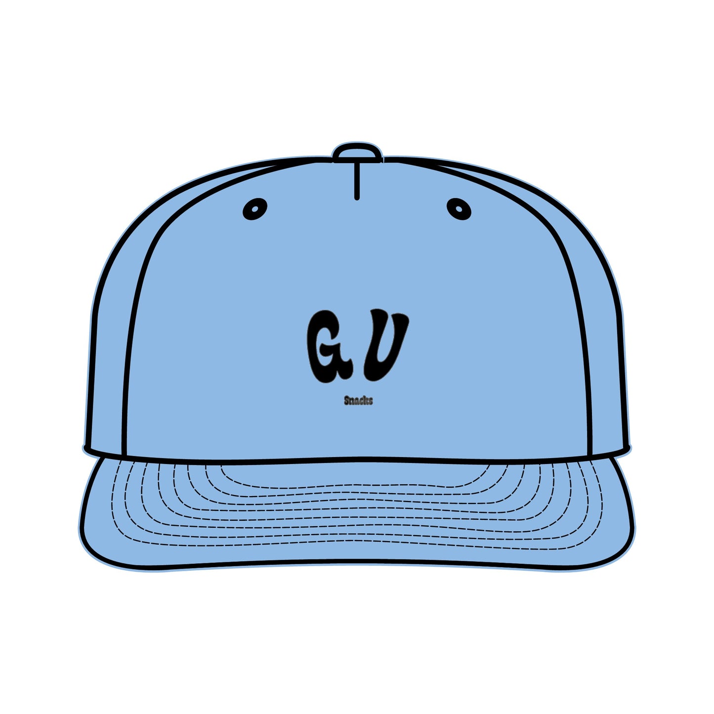 Stylish Surf Cap with ‘GV’ Design - Perfect for Beach Lovers and Summer Adventures