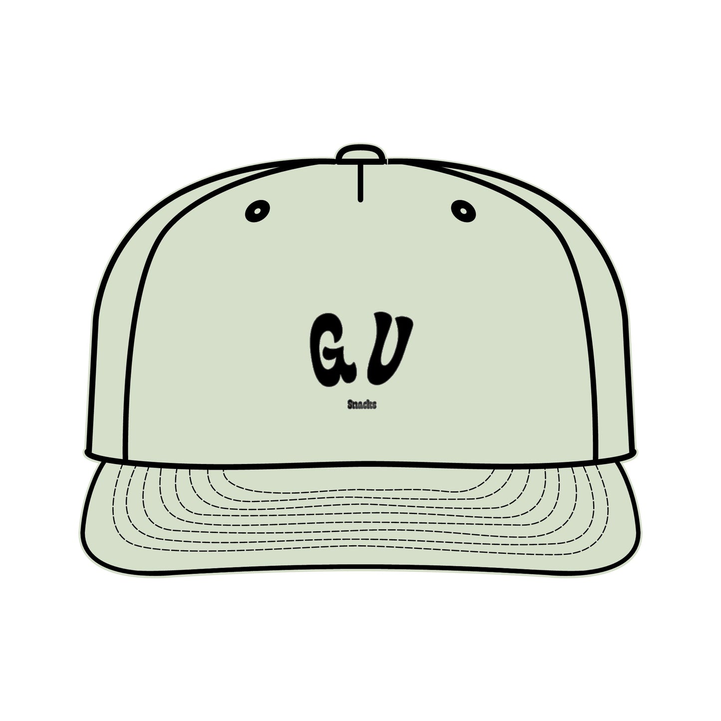 Stylish Surf Cap with ‘GV’ Design - Perfect for Beach Lovers and Summer Adventures