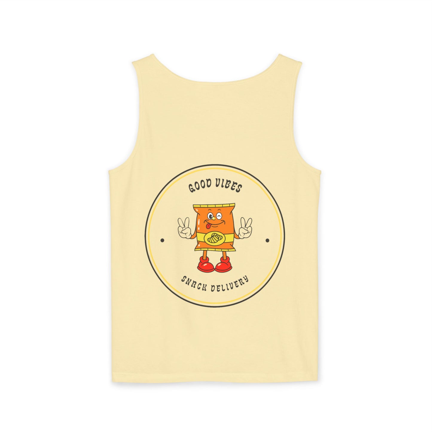 Good Vibes Unisex Tank Top - Fun Summer Apparel