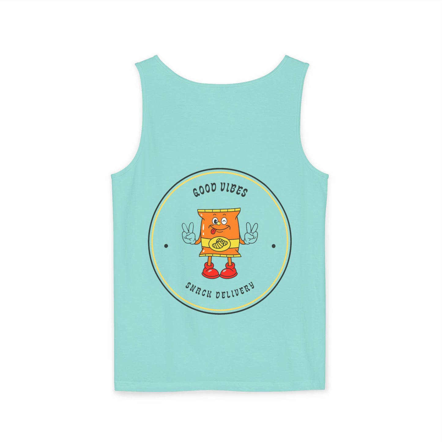 Good Vibes Unisex Tank Top - Fun Summer Apparel