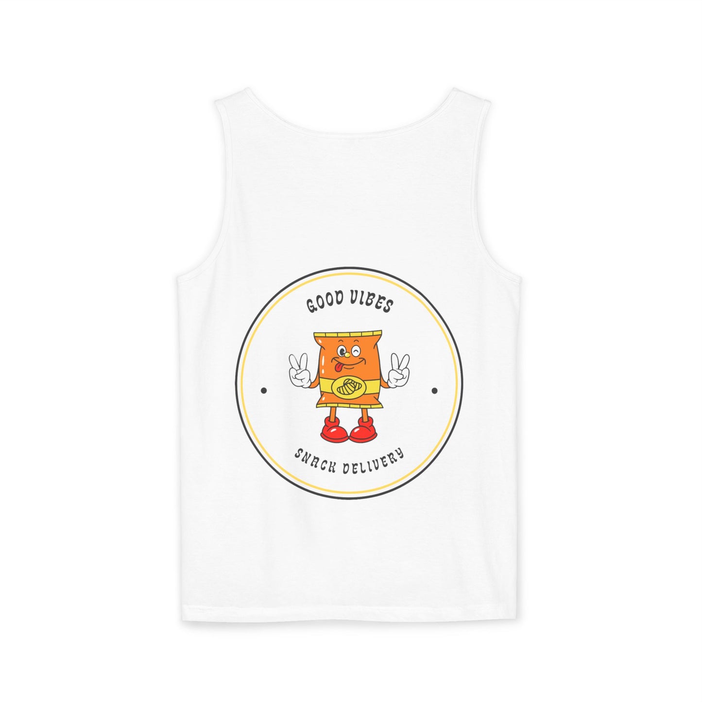 Good Vibes Unisex Tank Top - Fun Summer Apparel