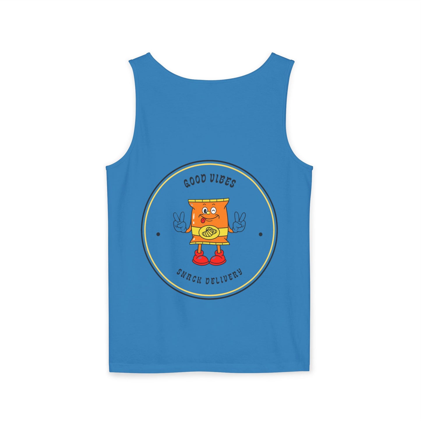 Good Vibes Unisex Tank Top - Fun Summer Apparel