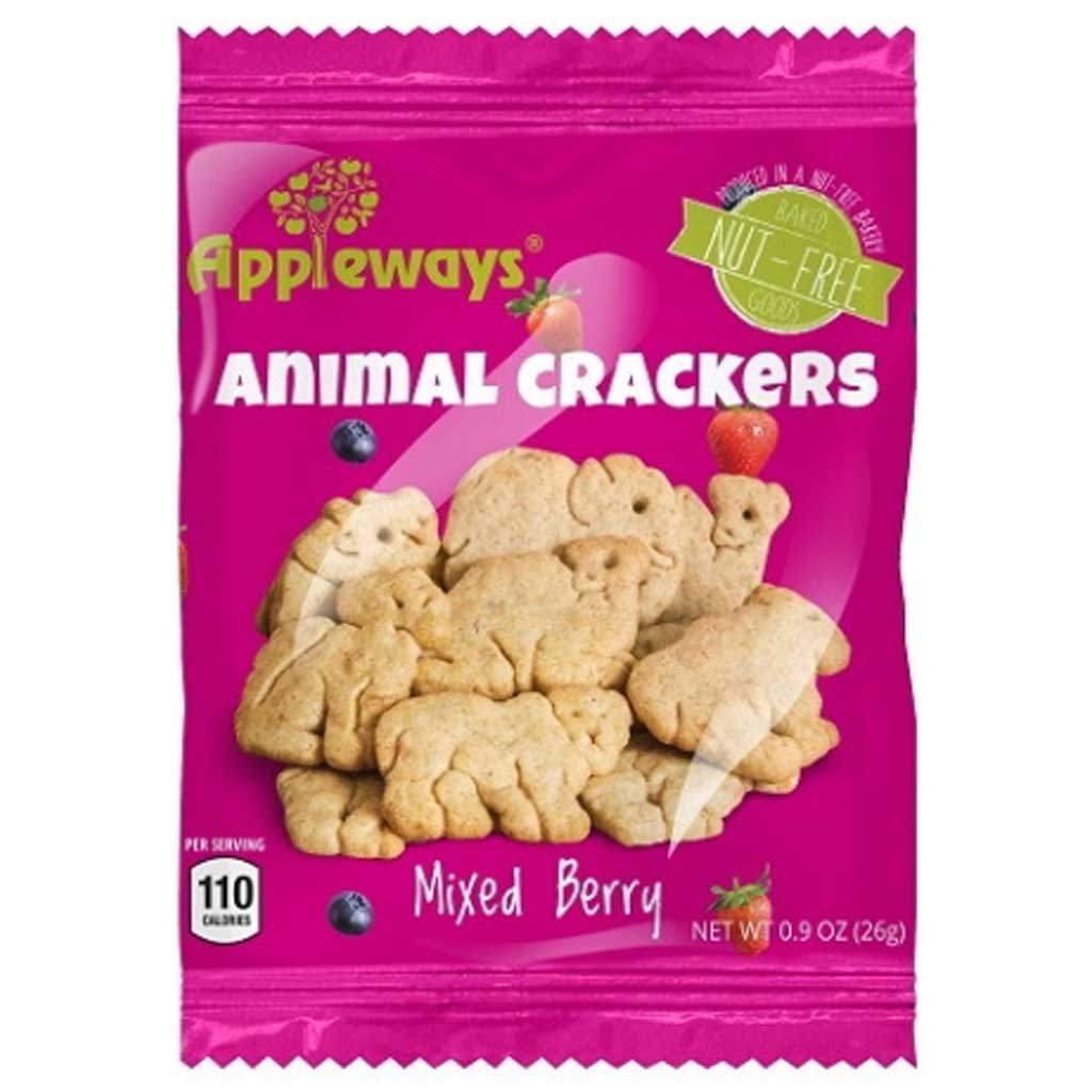 Appleways Animal Crackers Mixed Berry