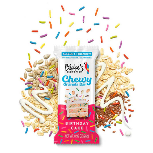 Blake's Chewy Granola Bar Birthday Cake