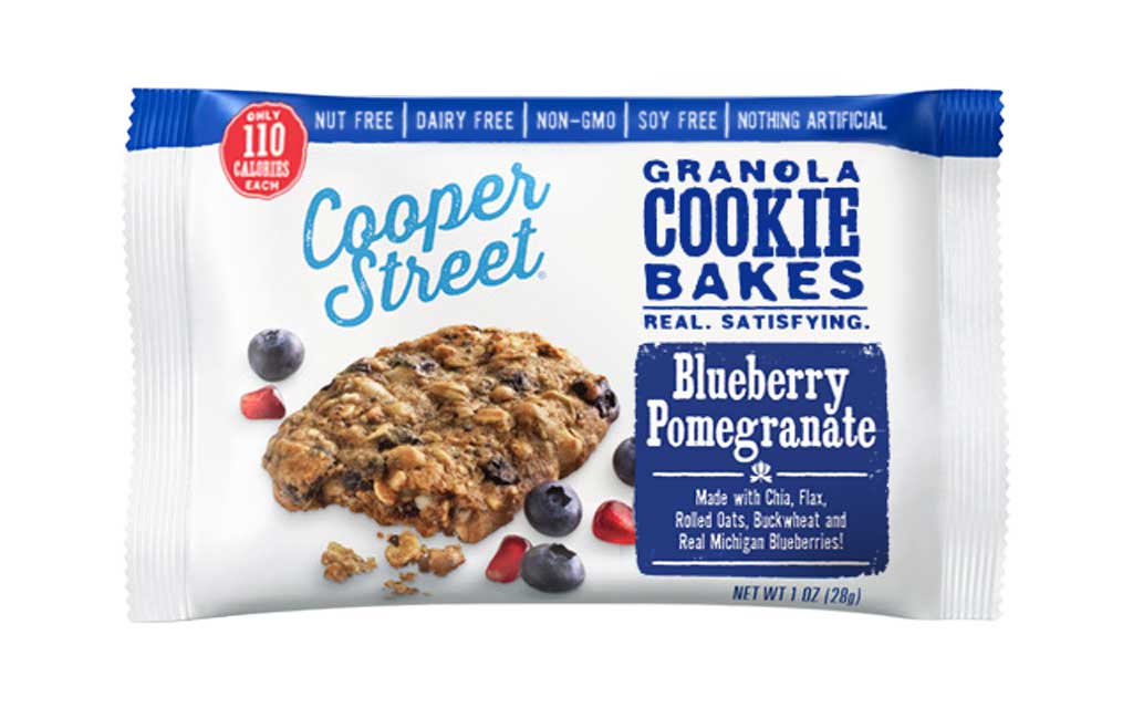 Cooper Street Granola Cookie Bakes Blueberry Pomegranate