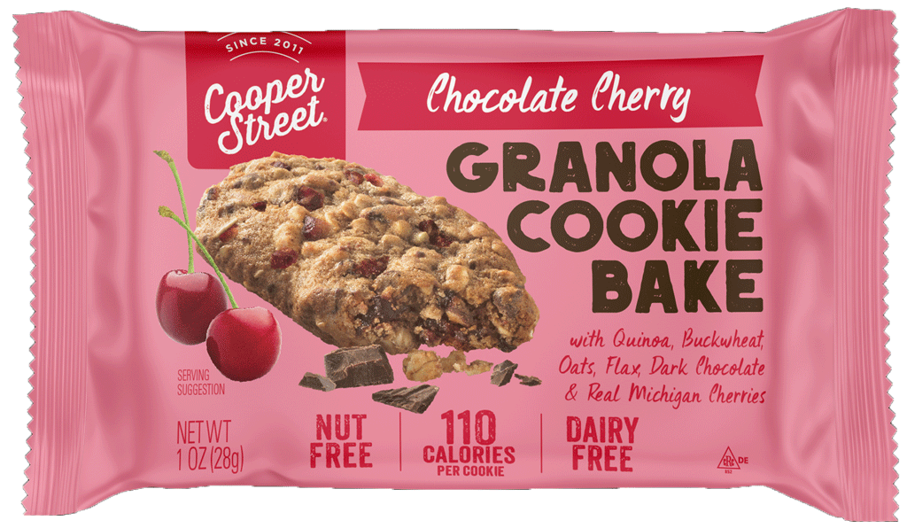 Cooper Street Granola Cookie Bakes Chocolate Cherry