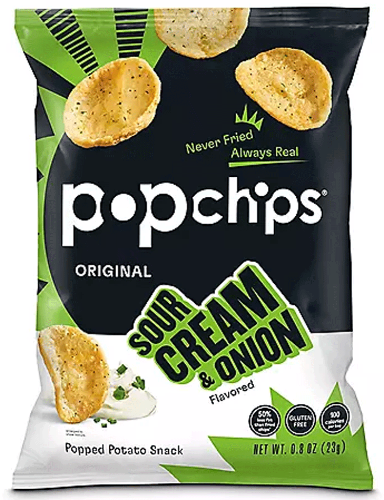 PopChips Sour Cream & Onion Potato