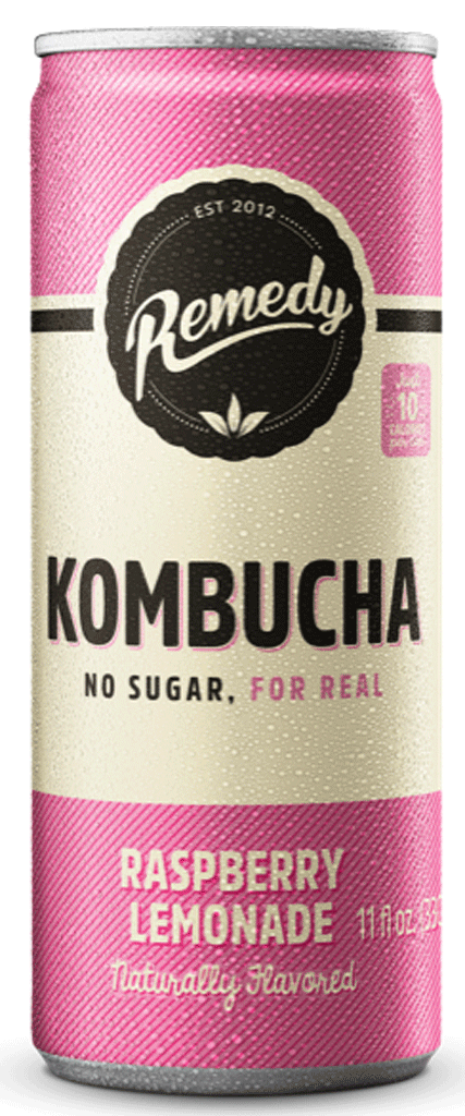 Remedy Kombucha Raspberry Lemonade