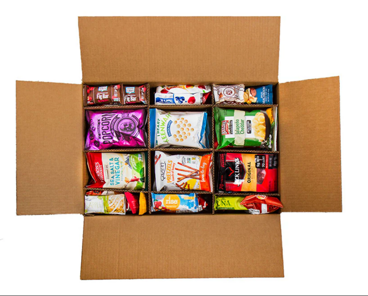 Generic Snack Box Bulk Healthy Variety Snack Box – Good Vibes Snacks
