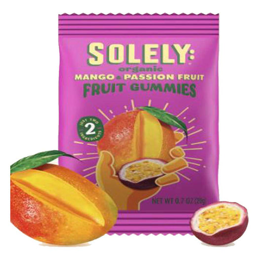 Solely Whole Fruit Gummies Mango & Passion
