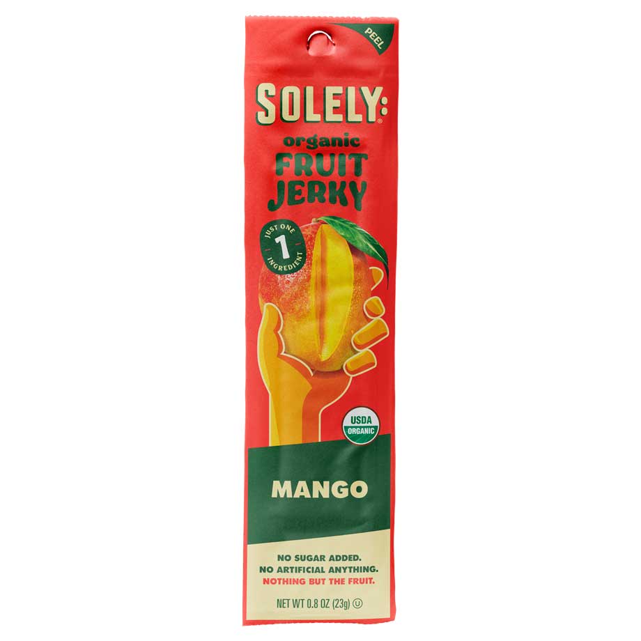 Solely Organic Mango Fruit Jerky