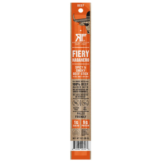 Righteous Felon Fiery Habanero Beef Stick