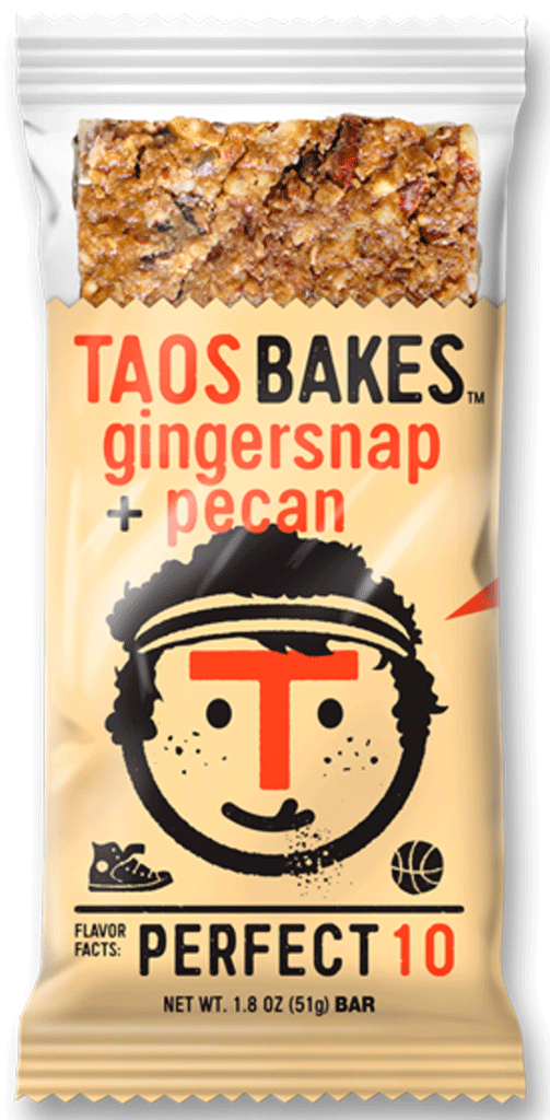 Taos Bakes Gingersnap + Pecan