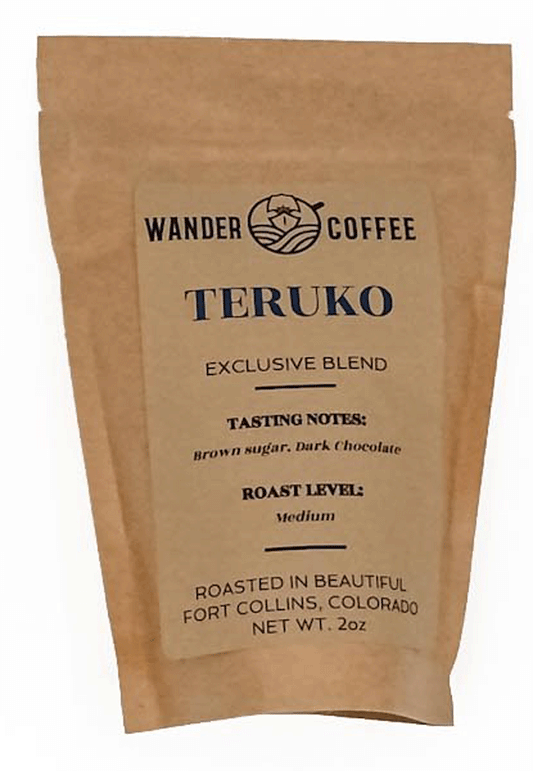 Wander Coffee Organic Teruko Blend 2oz