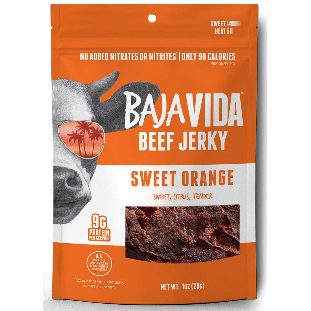 Bajavida Beef Jerky Sweet Orange