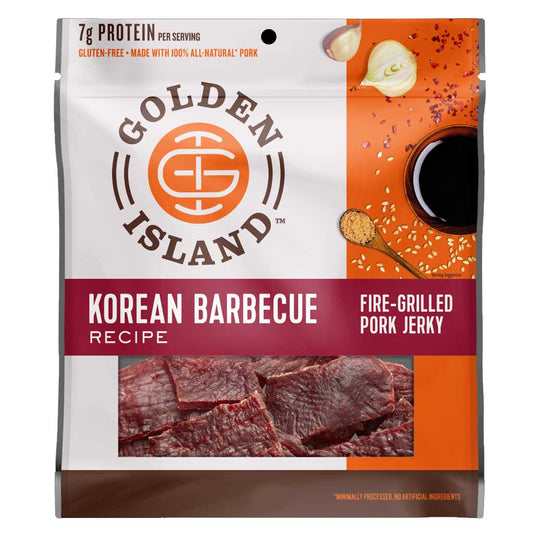 Golden Island Korean Barbecue Fire Grilled Pork Jerky