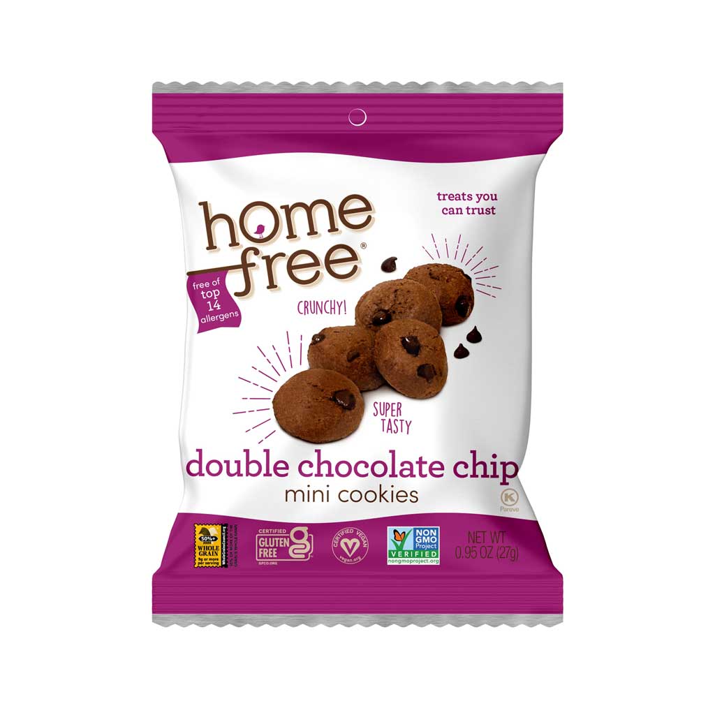 Homefree Double Chocolate Chip Mini Cookies