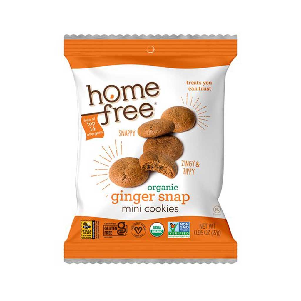 Home Free Ginger Snap Cookies